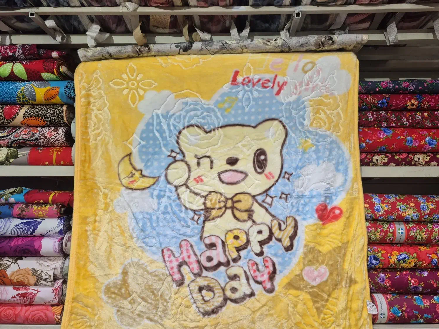 انواع پتوی عروسکی بچگانه|رختخواب، بالش، پتو|باقرشهر, |دیوار