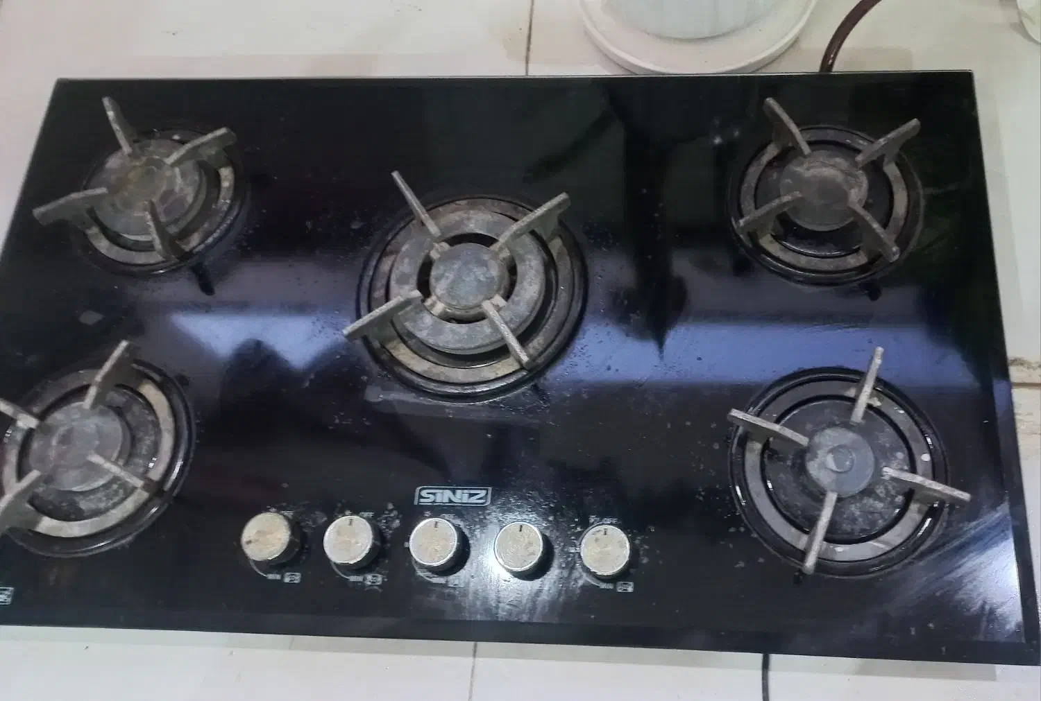 گاز صفحه ای شیشه ای|اجاق گاز و لوازم برقی پختوپز|اهواز, کوی آغاجاری|دیوار