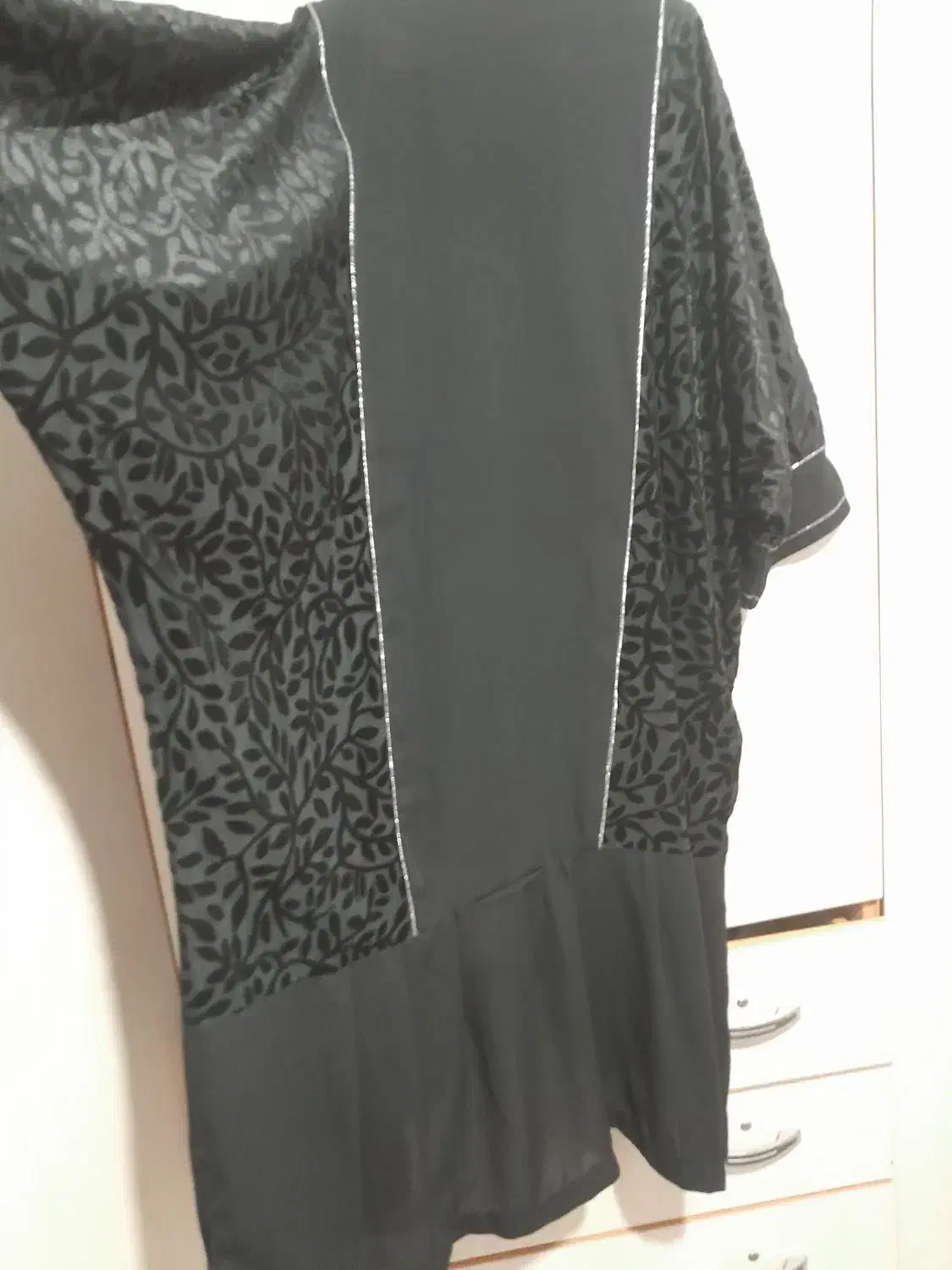 مانتو مشکی مجلسی|لباس|کوهدشت, |دیوار