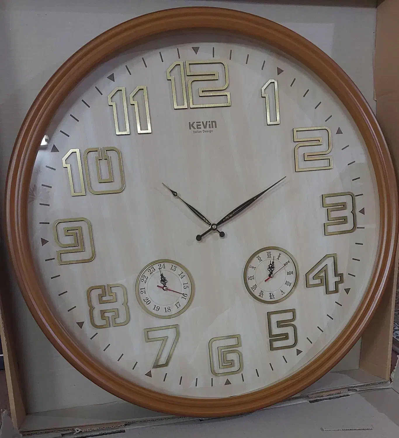 یک عدد ساعت دیواری نو|ساعت دیواری و تزئینی|محمدیه-قزوین, |دیوار