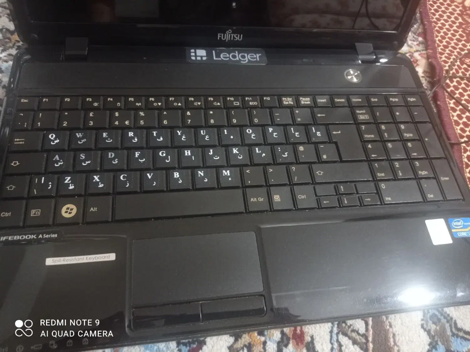 لپ تاپ fujitsu (فوجیتسو) آلمانی،ژاپنی|رایانه همراه|شیروان (خراسان), |دیوار