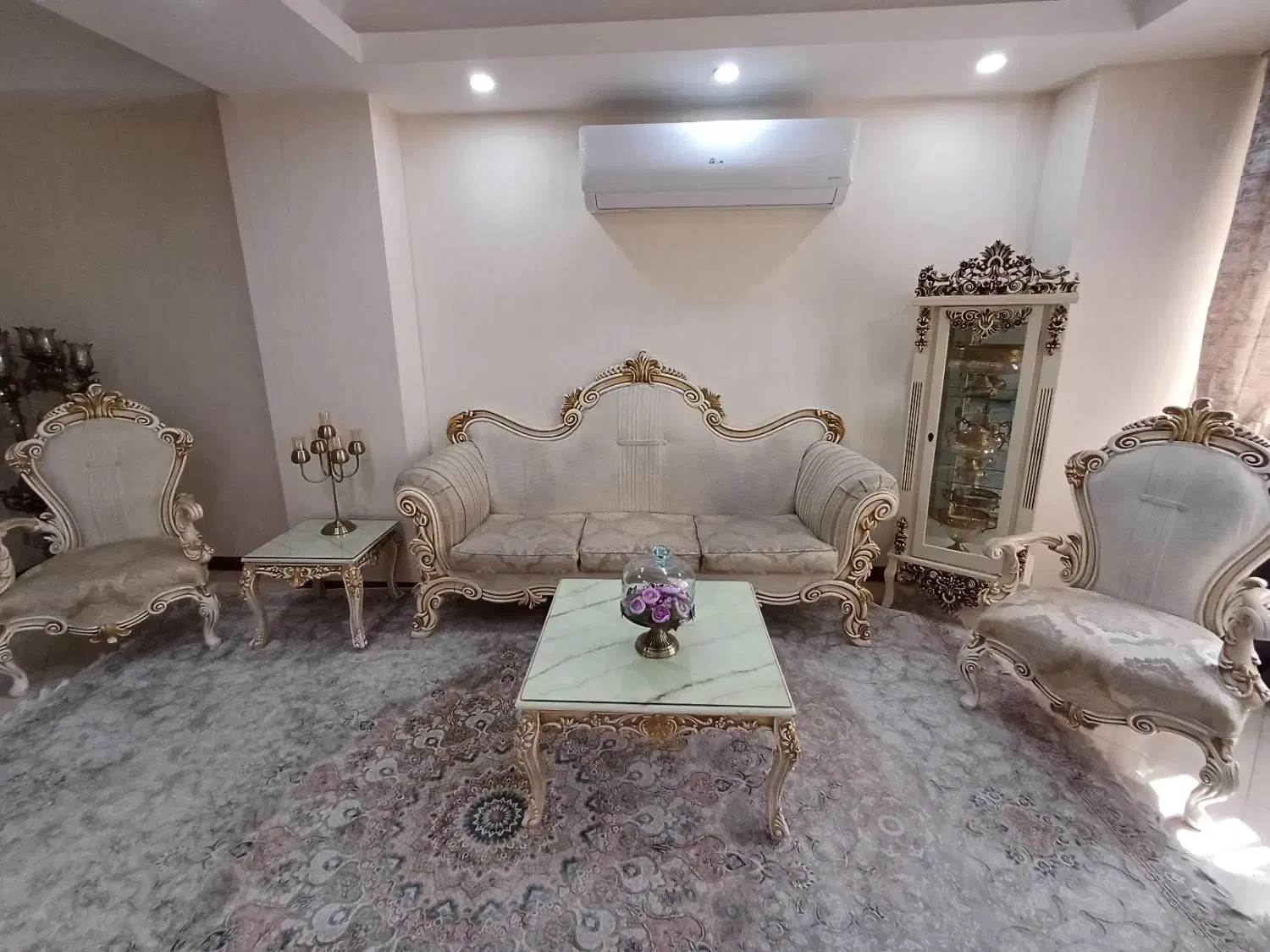 مبل استیل کلاسیک|مبلمان خانگی و میز عسلی|ری, منصوریه منگل|دیوار