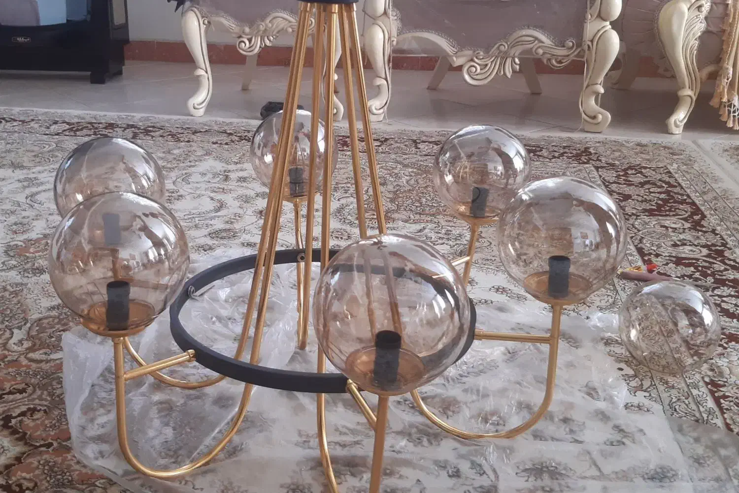 لوستر آشپزخانه|لوستر و چراغ آویز|بروجرد, |دیوار