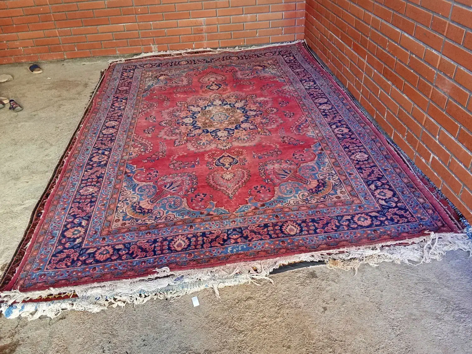 ۷ عدد قالی دستباف کارکرده سالم ۴ میلیون|فرش|لردگان, |دیوار