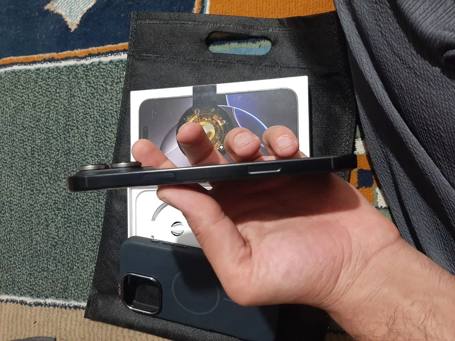 iPhone 16 Pro Max ZAA ظرفیت 256 گیگابایت رم 8|موبایل|دوگنبدان, |دیوار