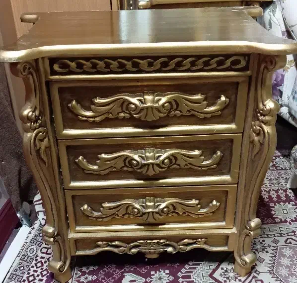 فروش آیینه قدی و پاتختی سه کشو شیک و تمیز|بوفه، ویترین، کنسول|تهران, تهرانسر شمالی|دیوار