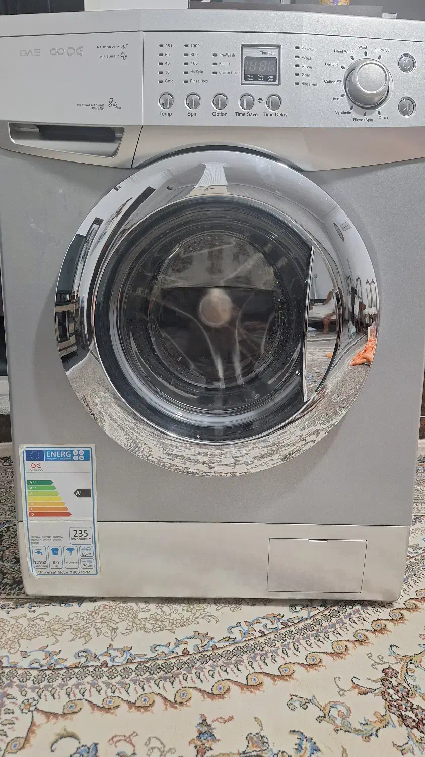 لباسشویی دوو ۸کیلو|ماشین لباسشویی و خشک‌کن لباس|قم, شاه ابراهیم|دیوار