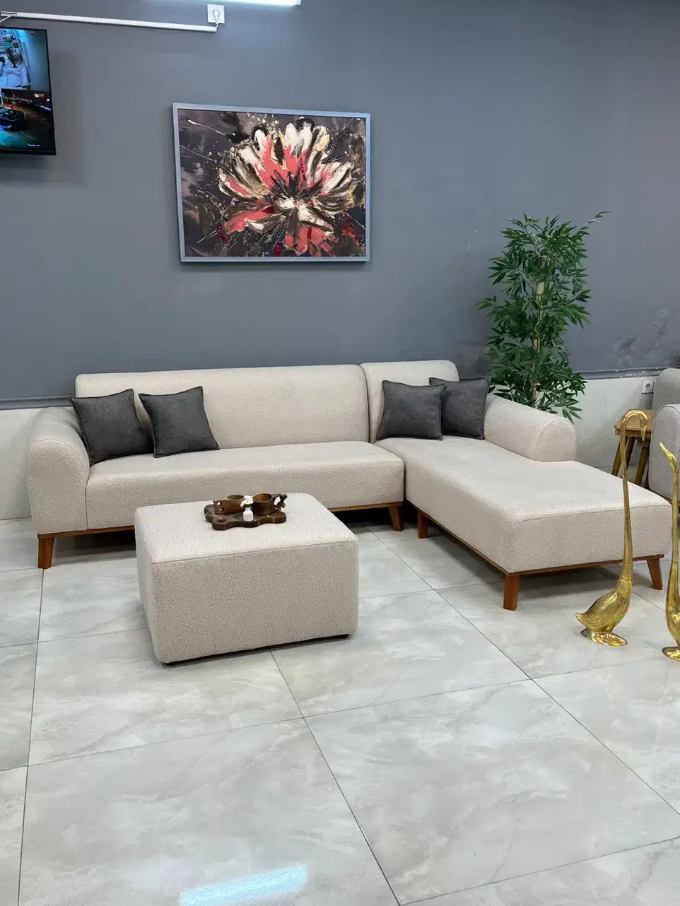 مبل ال آپارتمانی|مبلمان خانگی و میز عسلی|ساوه, |دیوار