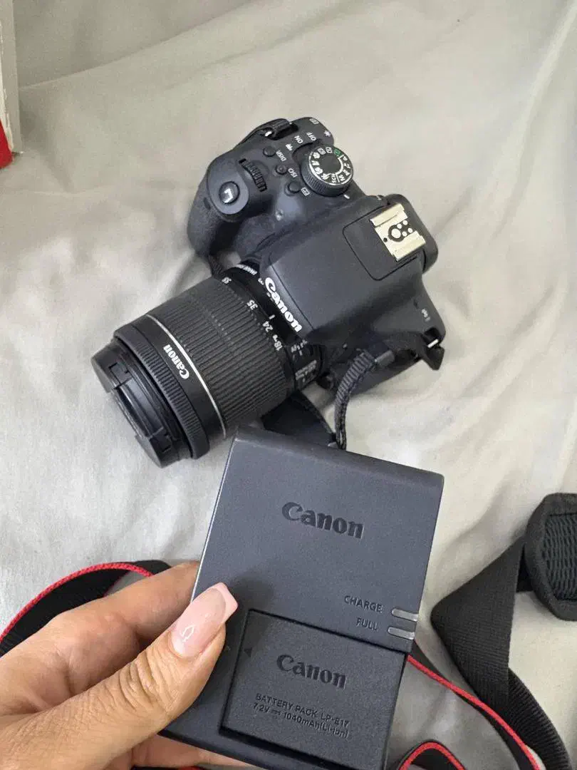 دوربین عکاسی وفیلمبرداری cannon 750d|دوربین عکاسی و فیلم‌برداری|تهران, دبستان|دیوار