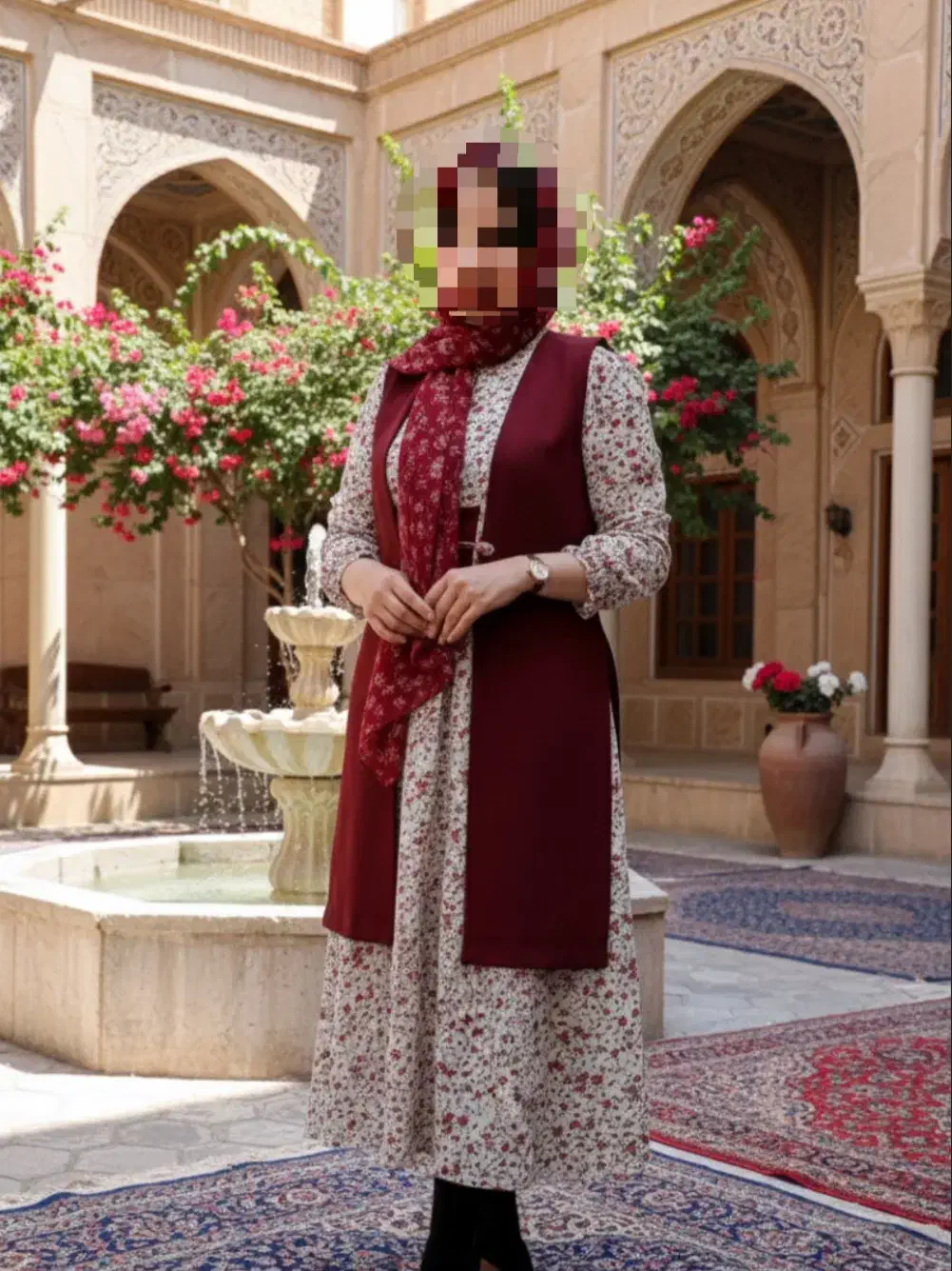 پیراهن سنتی|لباس|قم, زنبیل آباد|دیوار