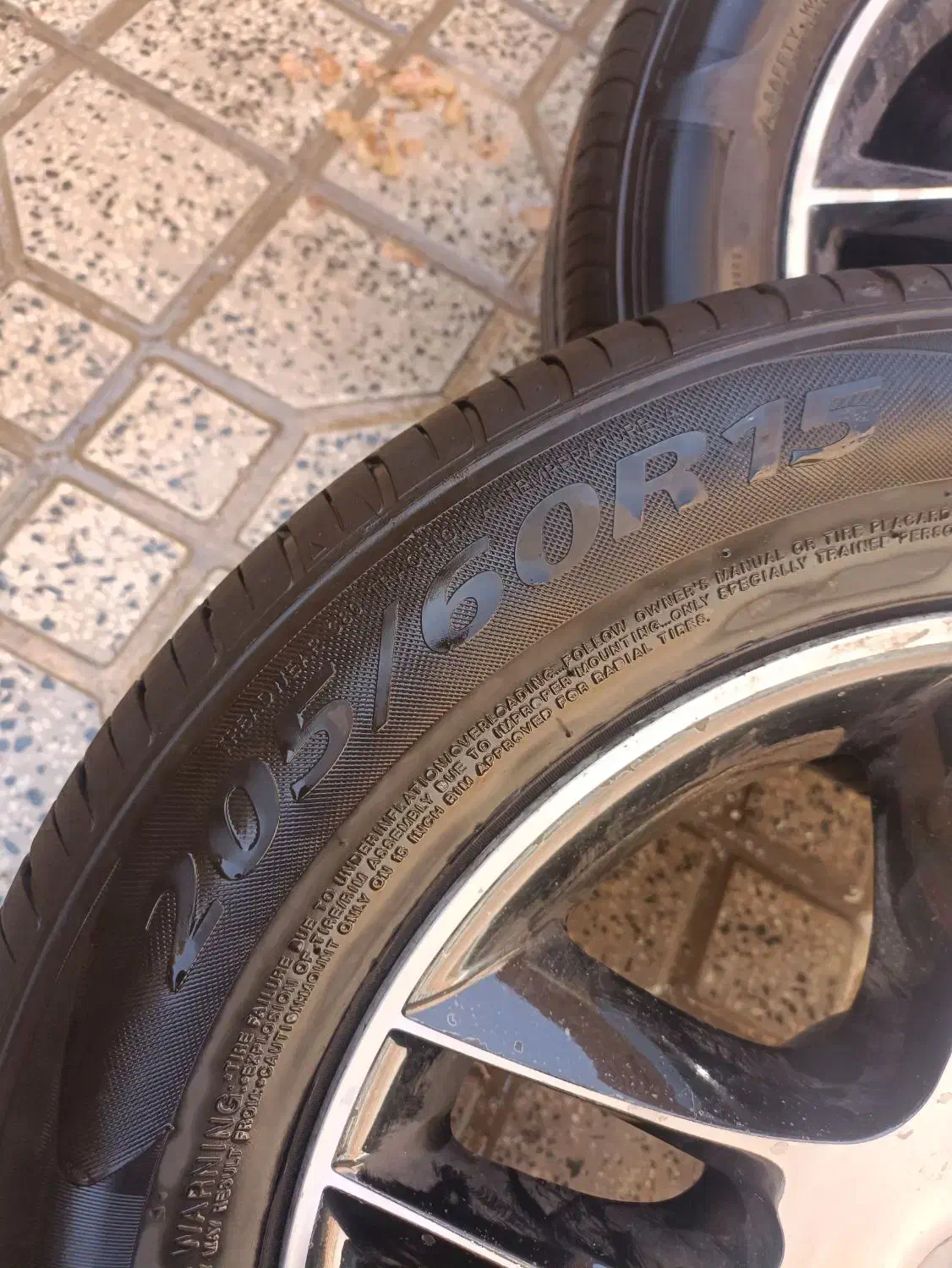 رینگ پنج پر دوبل لاستیک تویاما|قطعات یدکی و لوازم جانبی|همدان, |دیوار