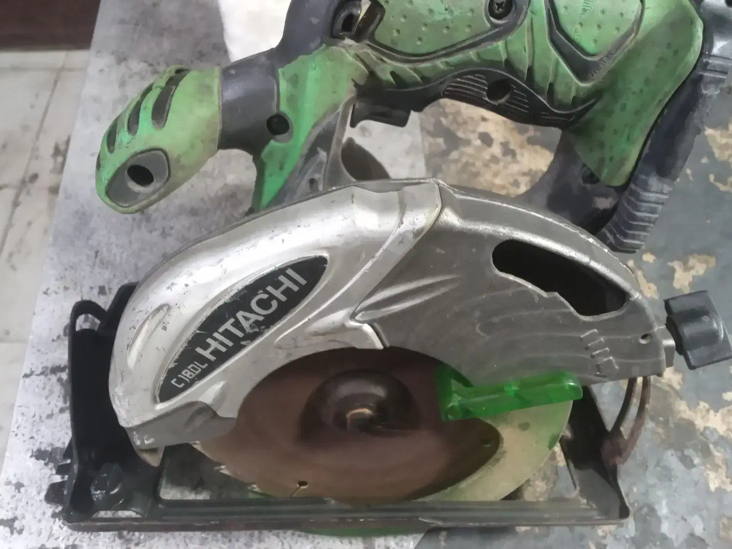 ست کامل نجاری هیتاچی ژاپن کاملا سالم شارژی|ابزارآلات|کامیاران, |دیوار