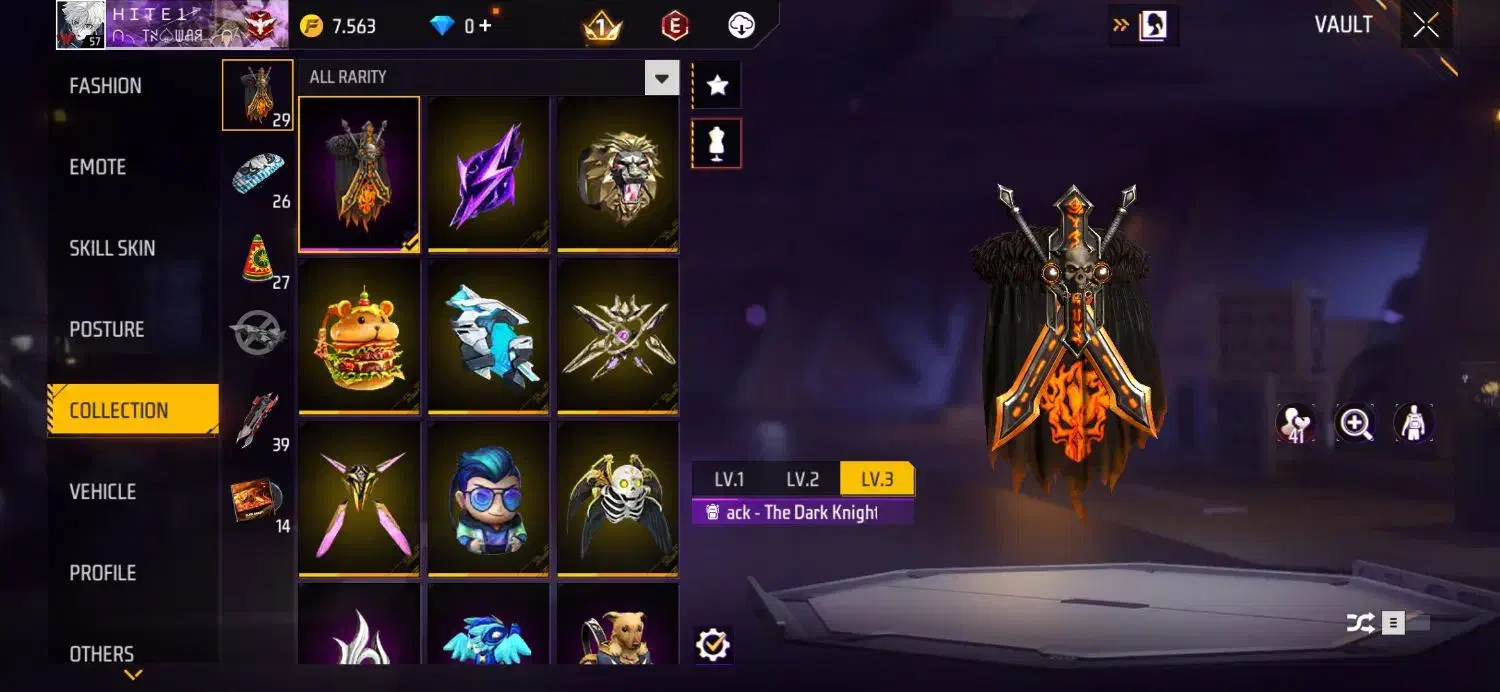 فری فایر ۵۸ لول|کنسول، بازی ویدئویی و آنلاین|شوشتر, |دیوار