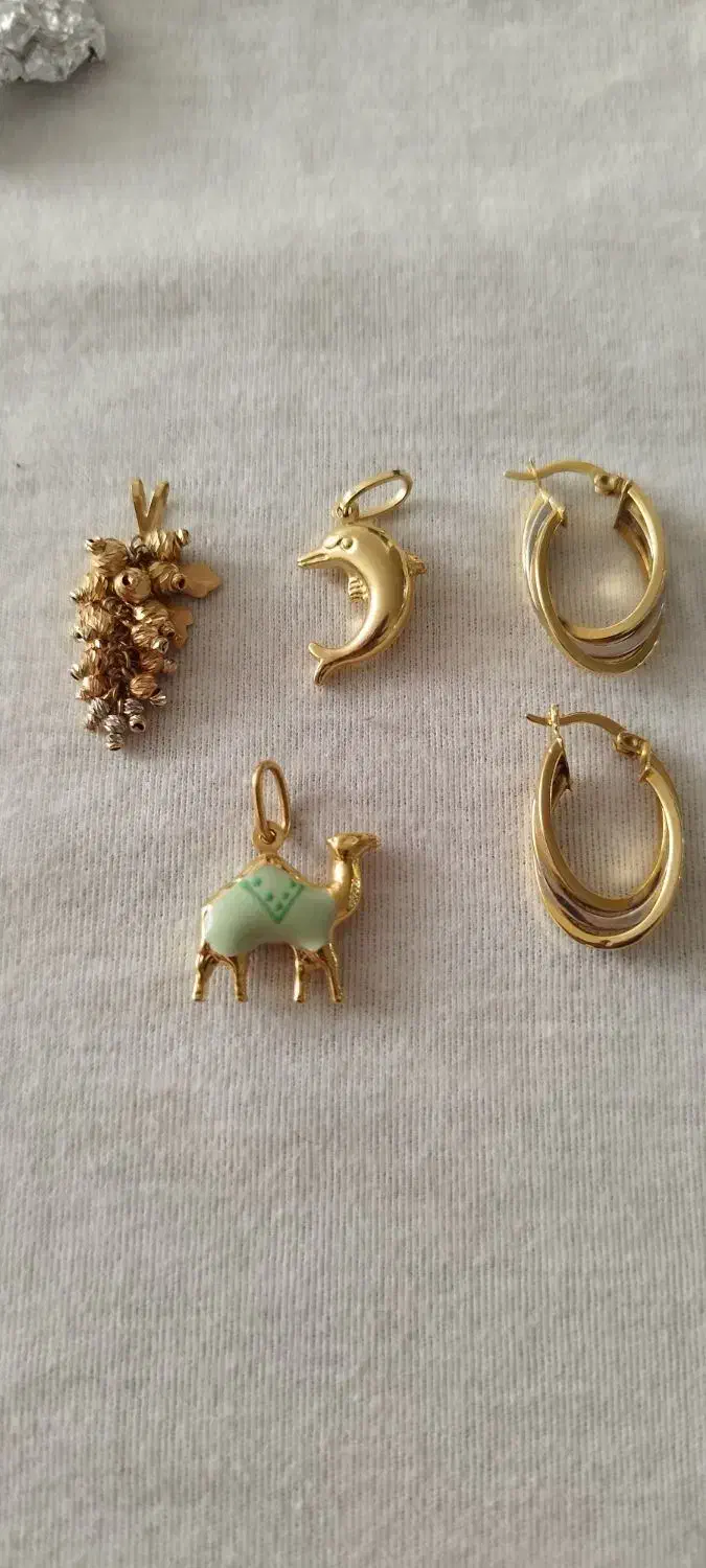 طلای مستعمل نوزادی سرویس فیروزه پلاک|جواهرات|مشهد, ایثار|دیوار