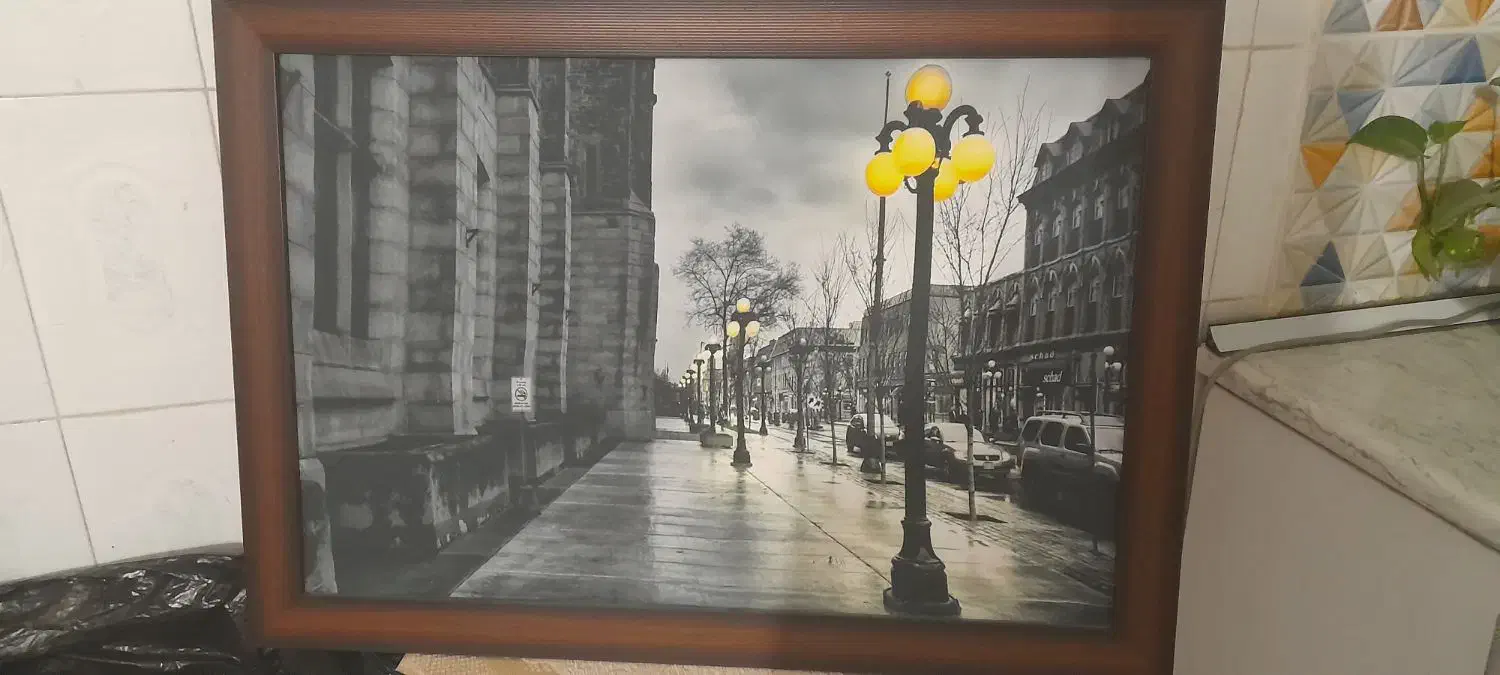 تابلو چراغ دار|تابلو، نقاشی، عکس|مشهد, پردیس|دیوار