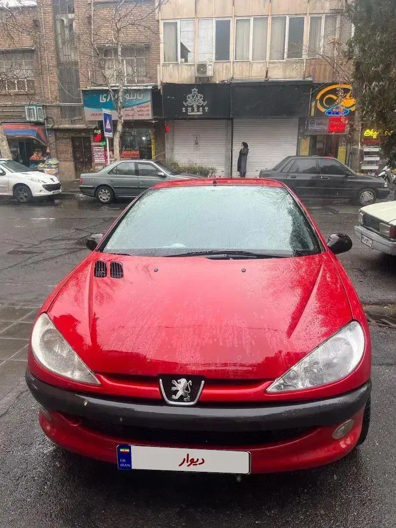 ۲۰۶قرمز باهات صحبت میکنه|خودرو سواری و وانت|شیرگاه, |دیوار