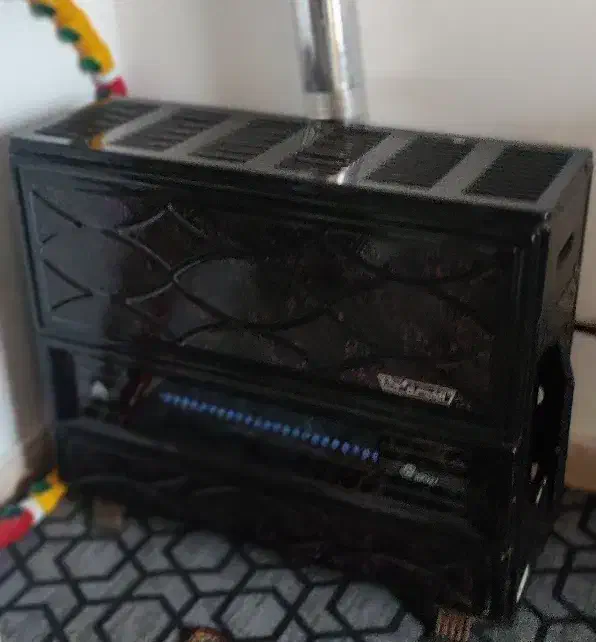 بخاری ۱۲هزار|بخاری، هیتر، شومینه|آستانه اشرفیه, |دیوار