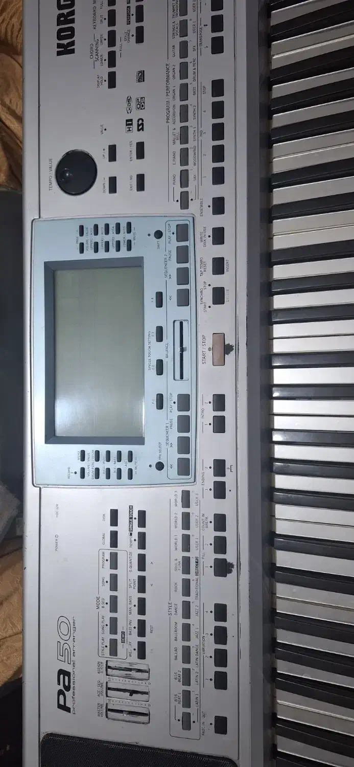 ارگ پیا ۵۰|پیانو، کیبورد، آکاردئون|مرند, |دیوار