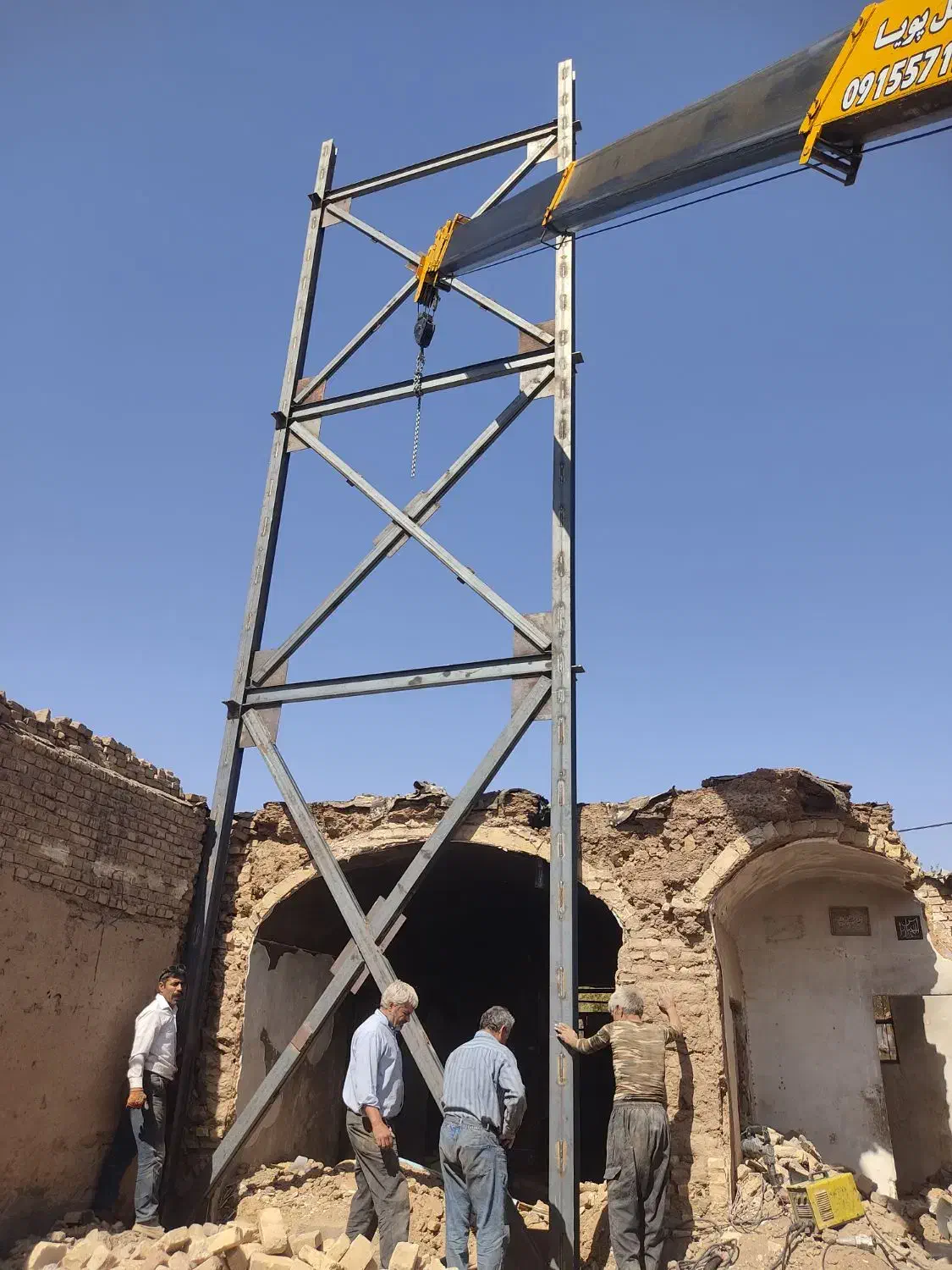 جرثقیل جهت کار 10تن|خدمات حمل و نقل|سبزوار, طبرسی (جعفرآباد)|دیوار