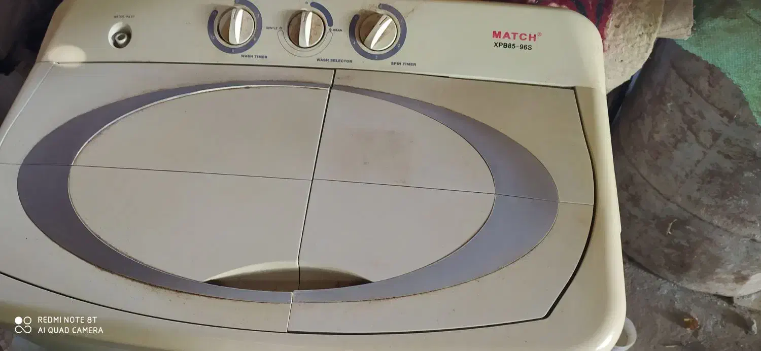 لباس شویی دوقلو سالم|ماشین لباسشویی و خشک‌کن لباس|گنبد کاووس, |دیوار