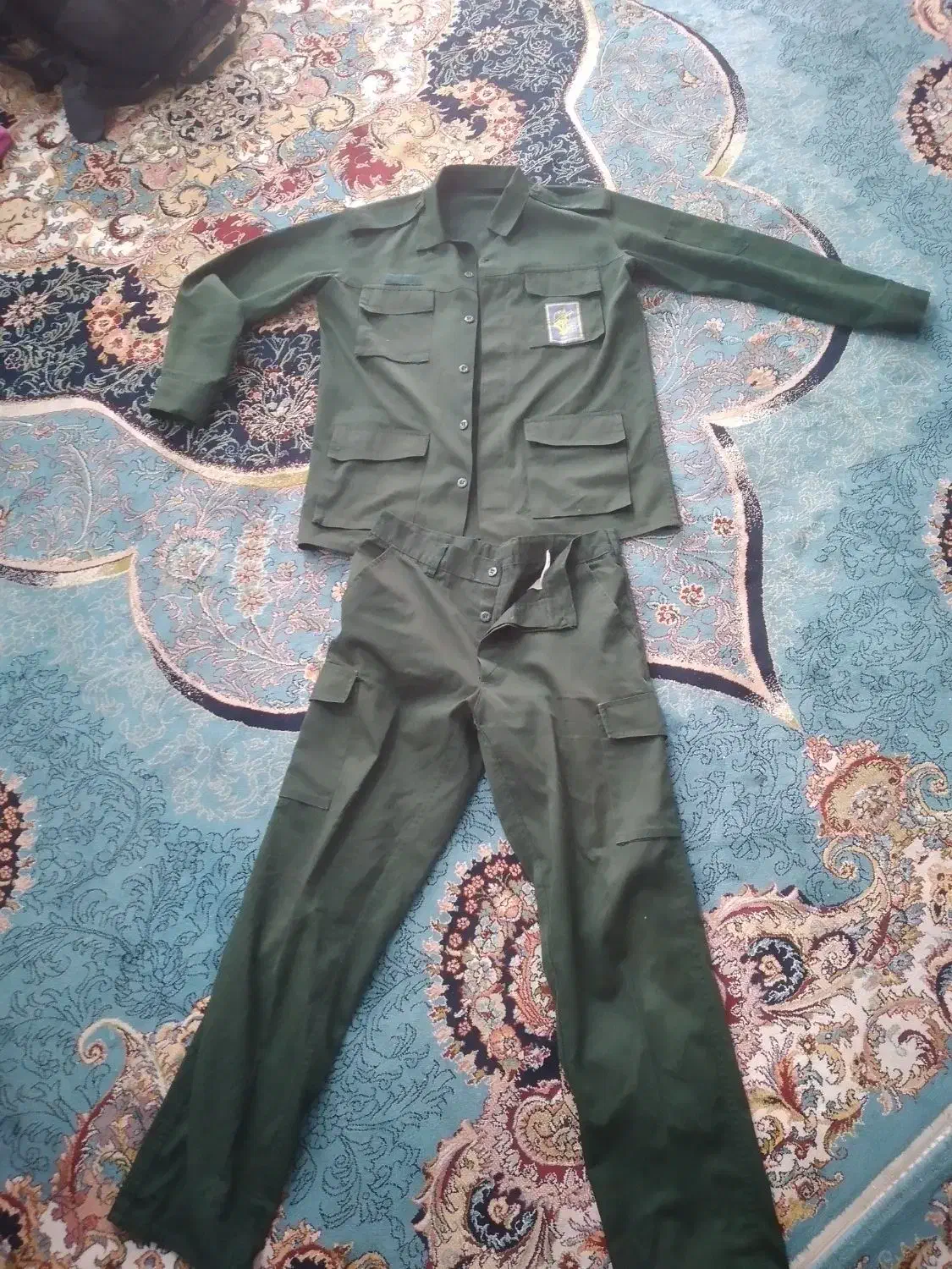 لباس نظامی (جنس عالی) سبز|لباس|پاکدشت, پاکدشت (مامازند)|دیوار