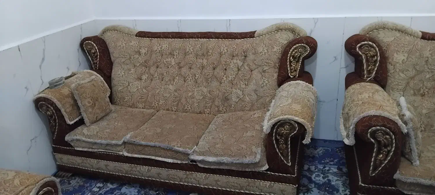 ۴ عدد مبل تمیز او پاک هیچ مشکلی نداره|مبلمان خانگی و میز عسلی|بندر ماهشهر, |دیوار