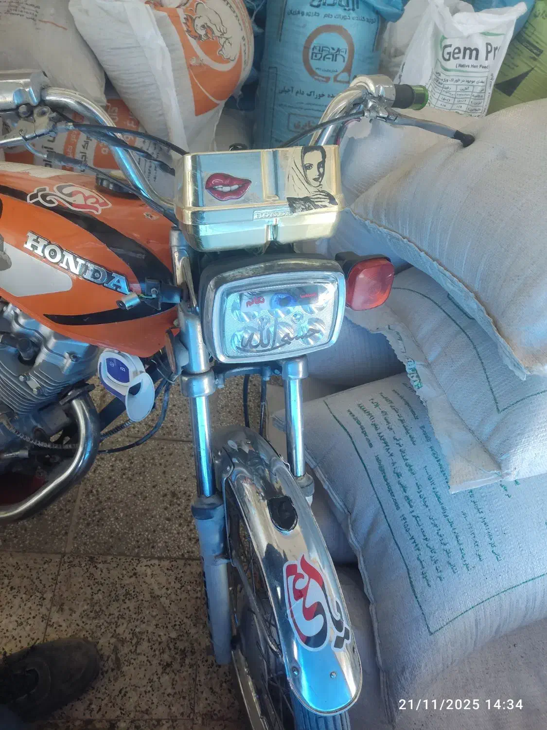 موتور هندا|موتورسیکلت|ملک‌آباد, |دیوار