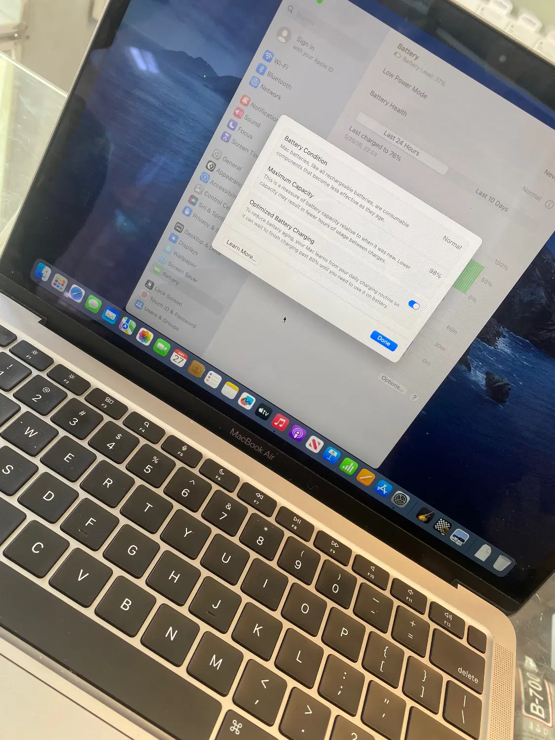 macbook battri99|رایانه همراه|اسلامشهر, زرافشان|دیوار