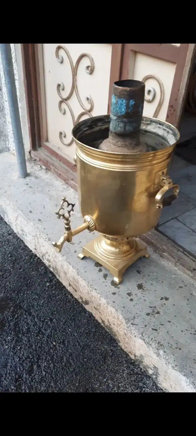 سماور زغالی ۲۵لیتری|سماور، چای‌ساز، قهوه‌ساز|نوشهر, |دیوار