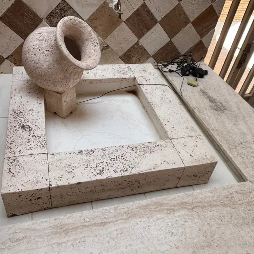 آبنما طرح کوزه ای|مصالح و تجهیزات ساختمان|کرمان, |دیوار