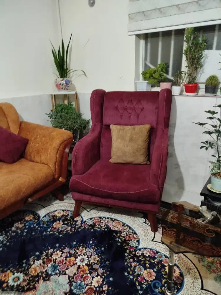 مبل راحتی نیم ست|مبلمان خانگی و میز عسلی|محمدشهر, شهرک چمران|دیوار