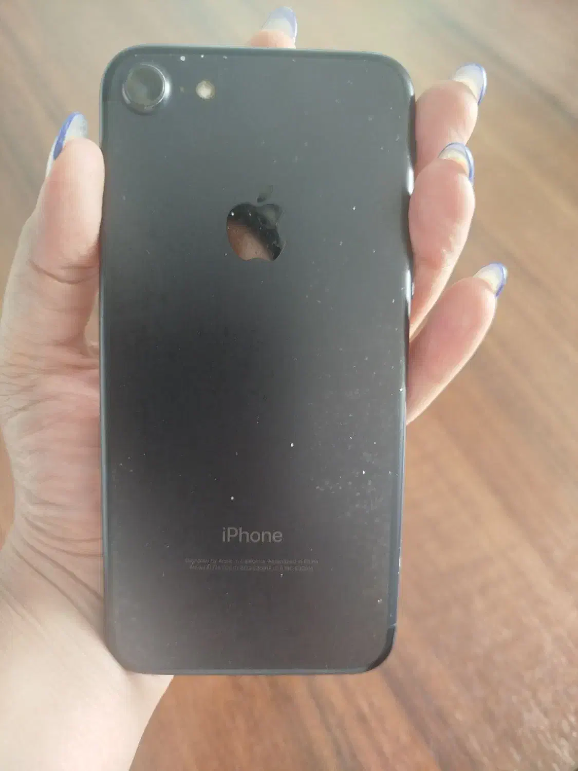 گوشی iphon 7 مشکی در حد نو|موبایل|تهران, جردن|دیوار