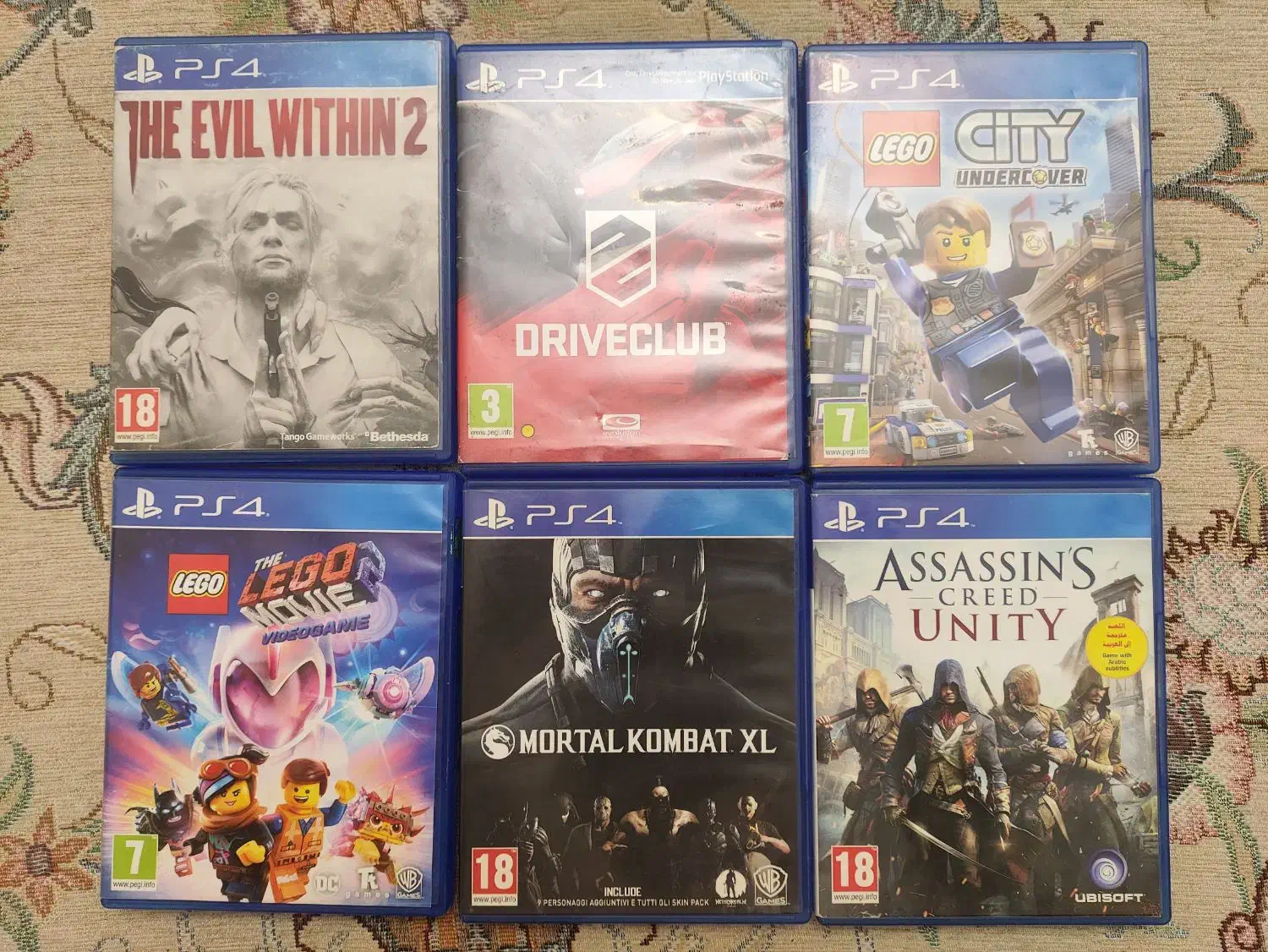 بازی ps4 evil within 2 lego movie city drive club|کنسول، بازی ویدئویی و آنلاین|تهران, صد دستگاه|دیوار