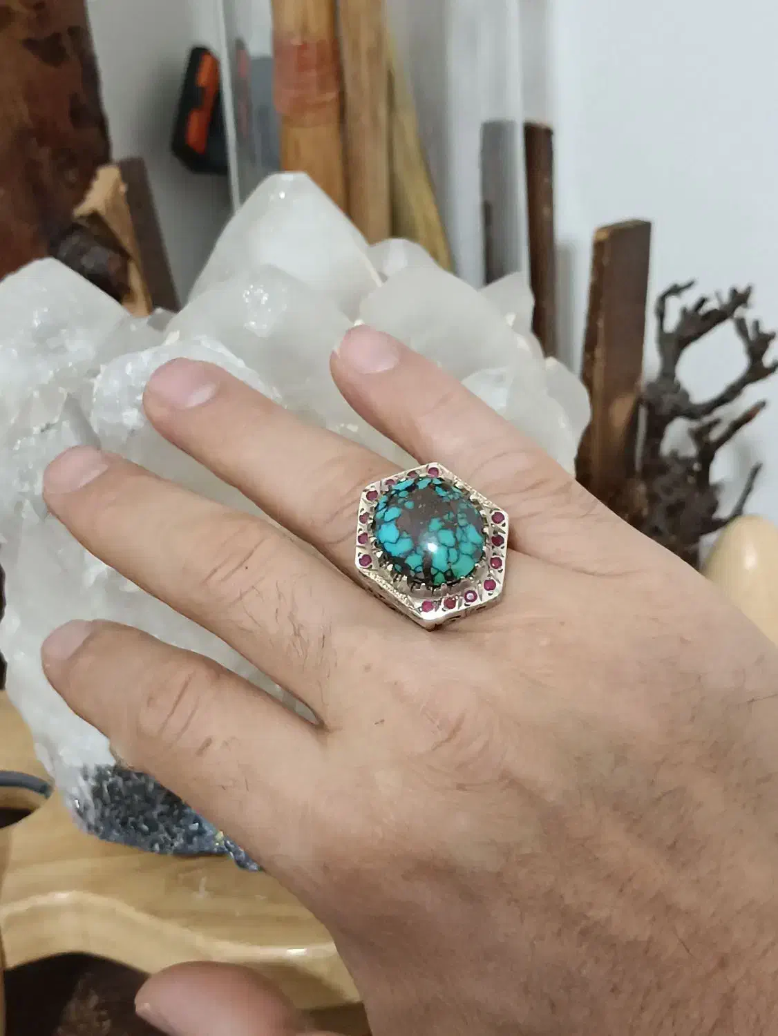 ۳عدد انگشتر نقره کلکسیونی|جواهرات|رباطکریم, رباطکریم|دیوار