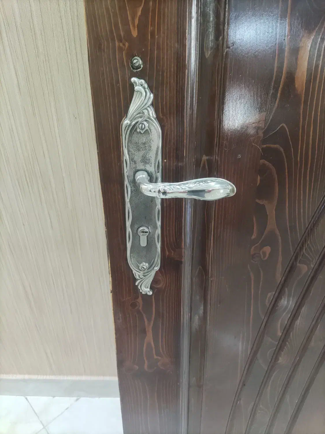 درب ورودی تمام چوب روسی|مصالح و تجهیزات ساختمان|احمدآبادمستوفی, |دیوار