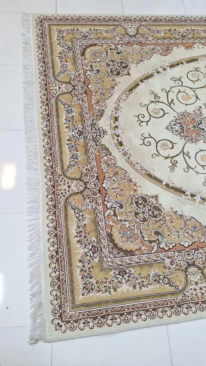 دو تخته فرش9متری گل برجسته ضخیم|فرش|ایلام, |دیوار