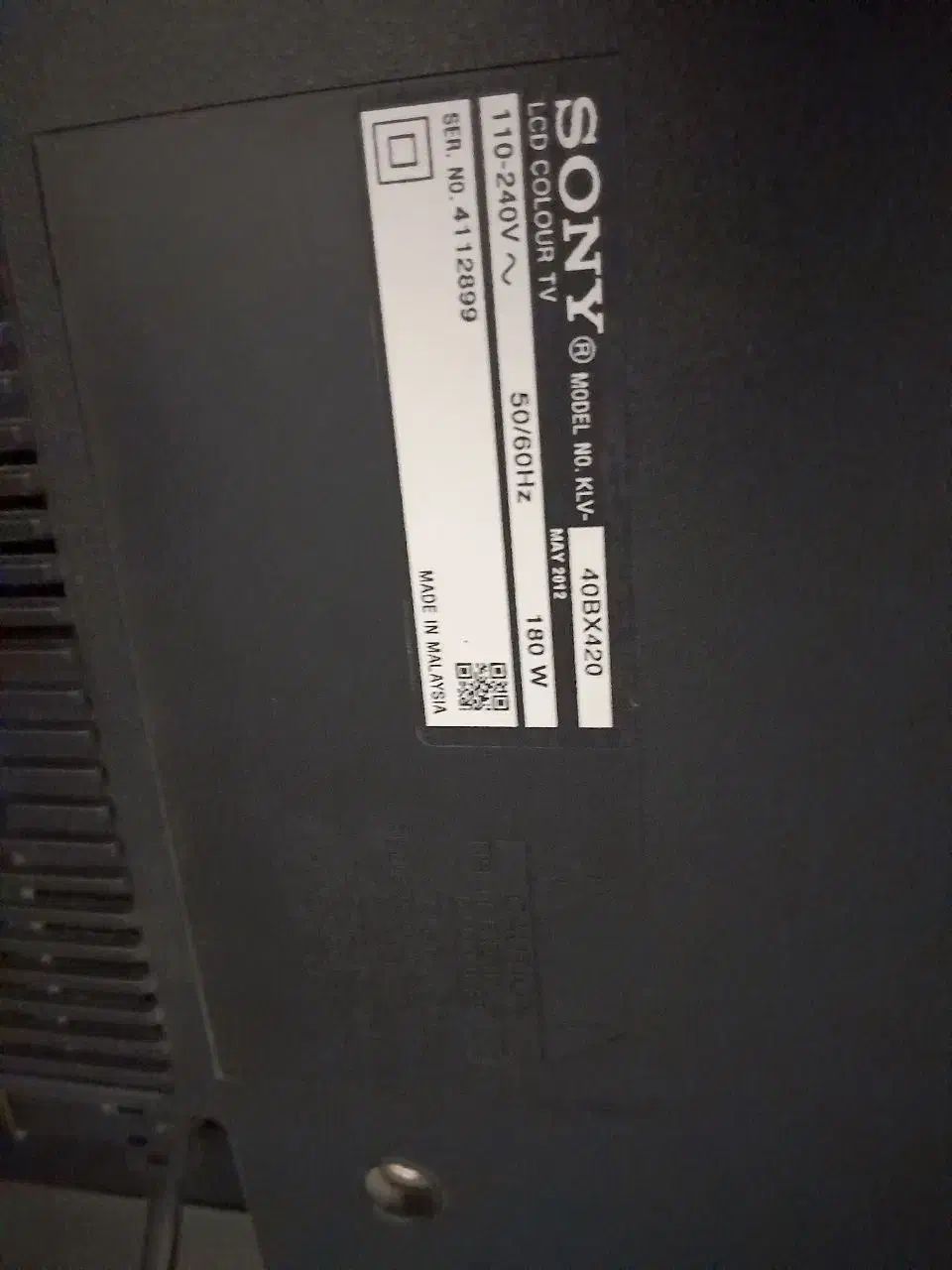 تلویزیون سونی ۴۲ اینچ|تلویزیون و پروژکتور|قم, شاه ابراهیم|دیوار