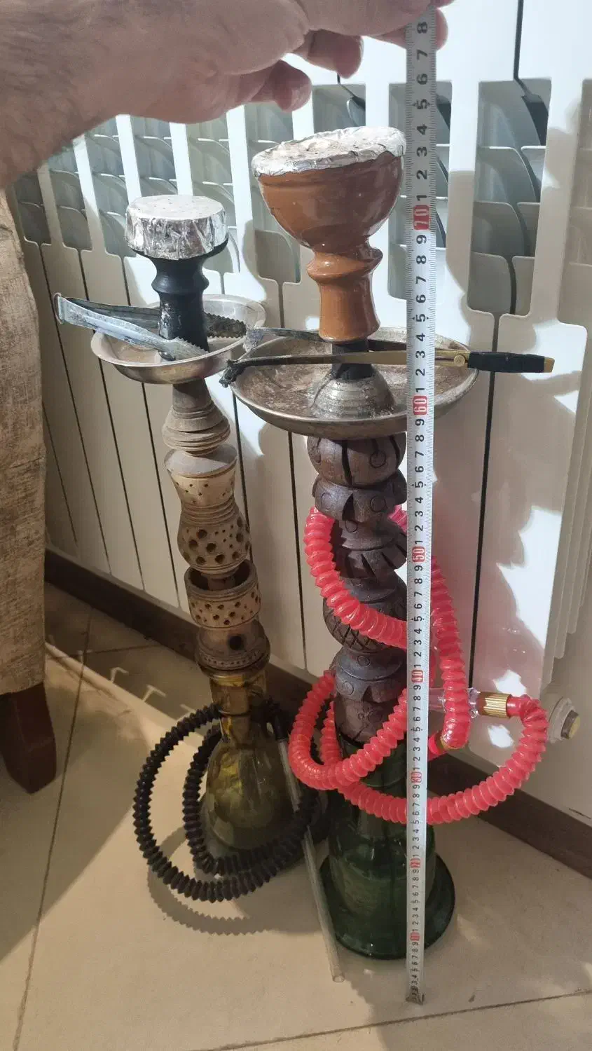 قلیان چوبی زین کرده|کلکسیون و سرگرمی|تهران, اباذر|دیوار