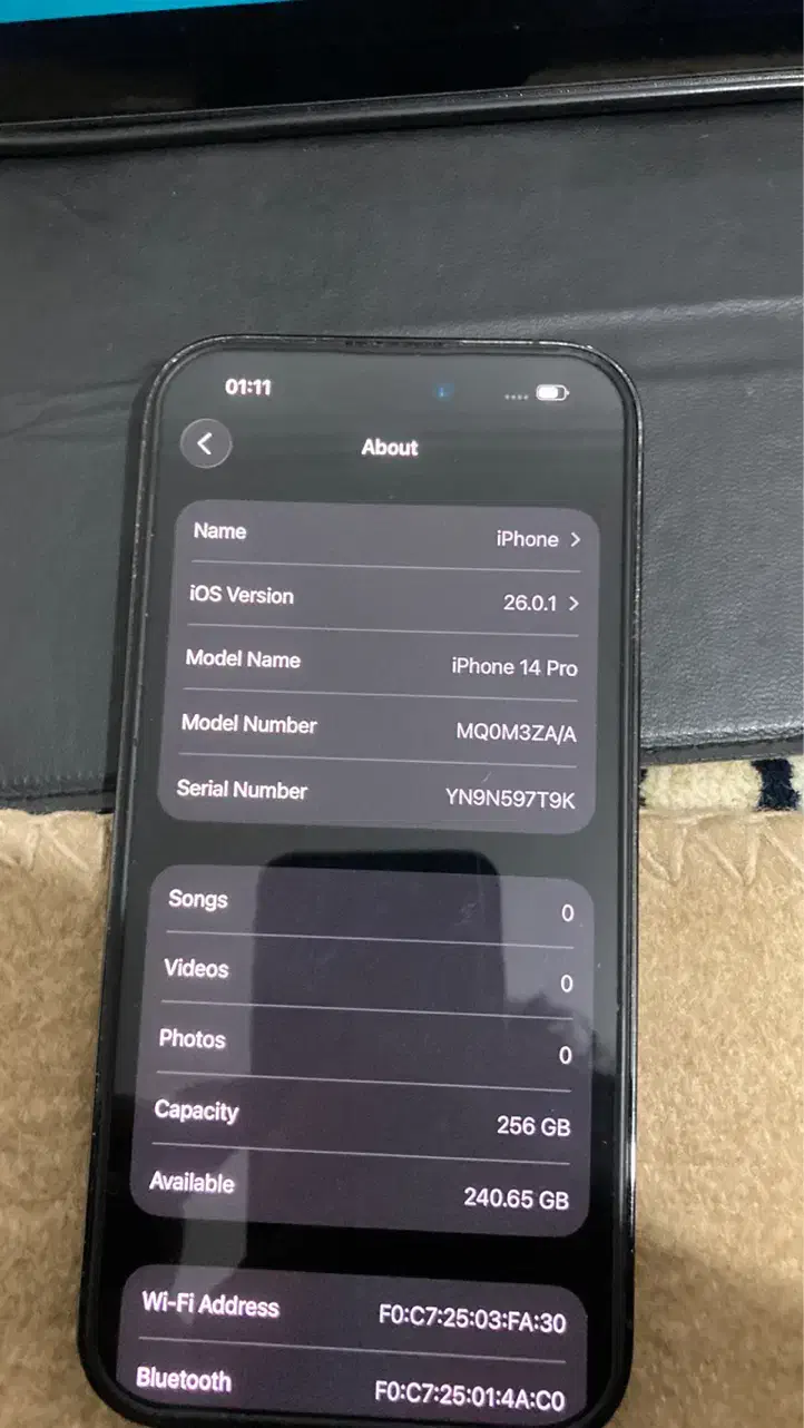 iPhone 14pro 256 ZAAریجستر|موبایل|رفسنجان, |دیوار