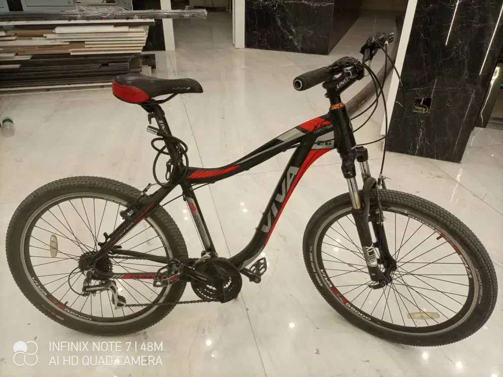 چرخ ۲۶ ویوا تمیز|دوچرخه، اسکیت، اسکوتر|اصفهان, باغ گلها|دیوار