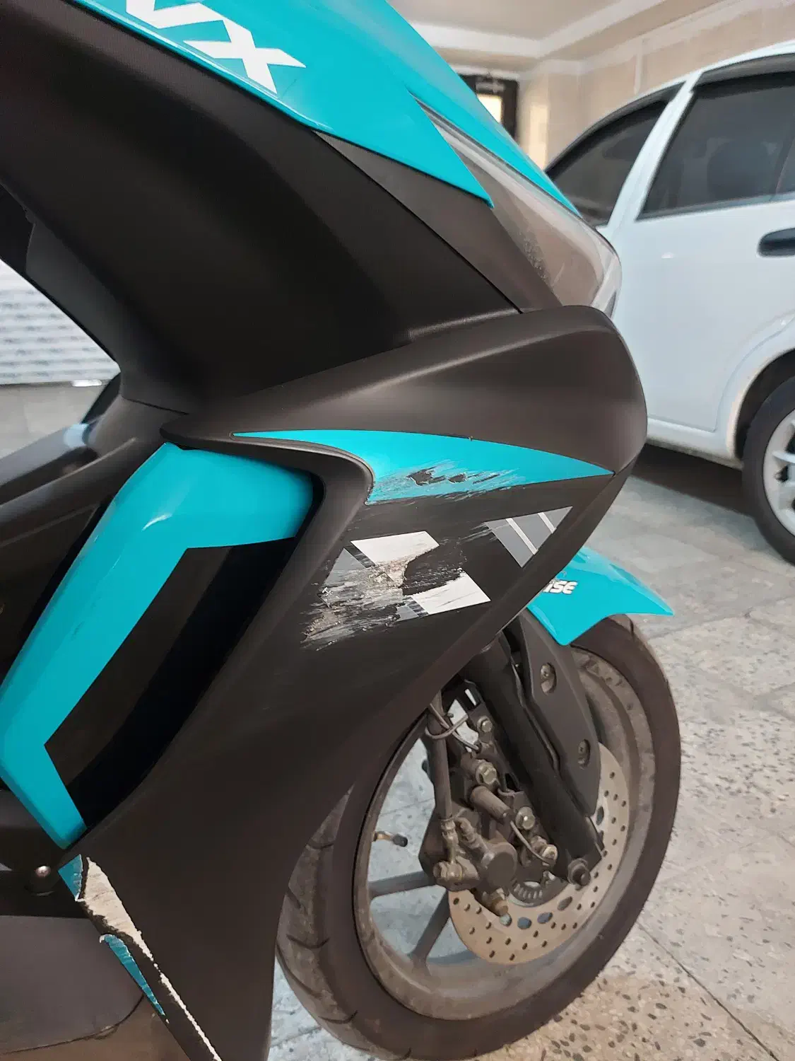 موتور طرح آیروکس nvx 155 -  بسیار کم کارکرد|موتورسیکلت|تهران, شادآباد|دیوار