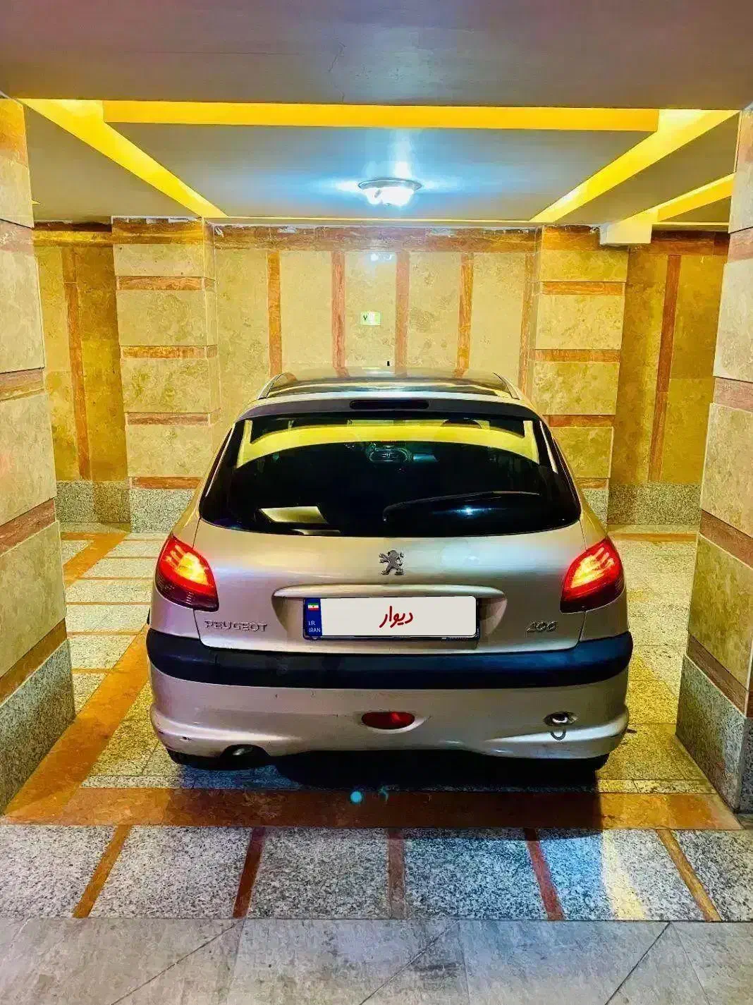 فروش پژو ۲۰۶ بژ تیپ۲ مدل۸۳|خودرو سواری و وانت|کرج, کرج نو|دیوار