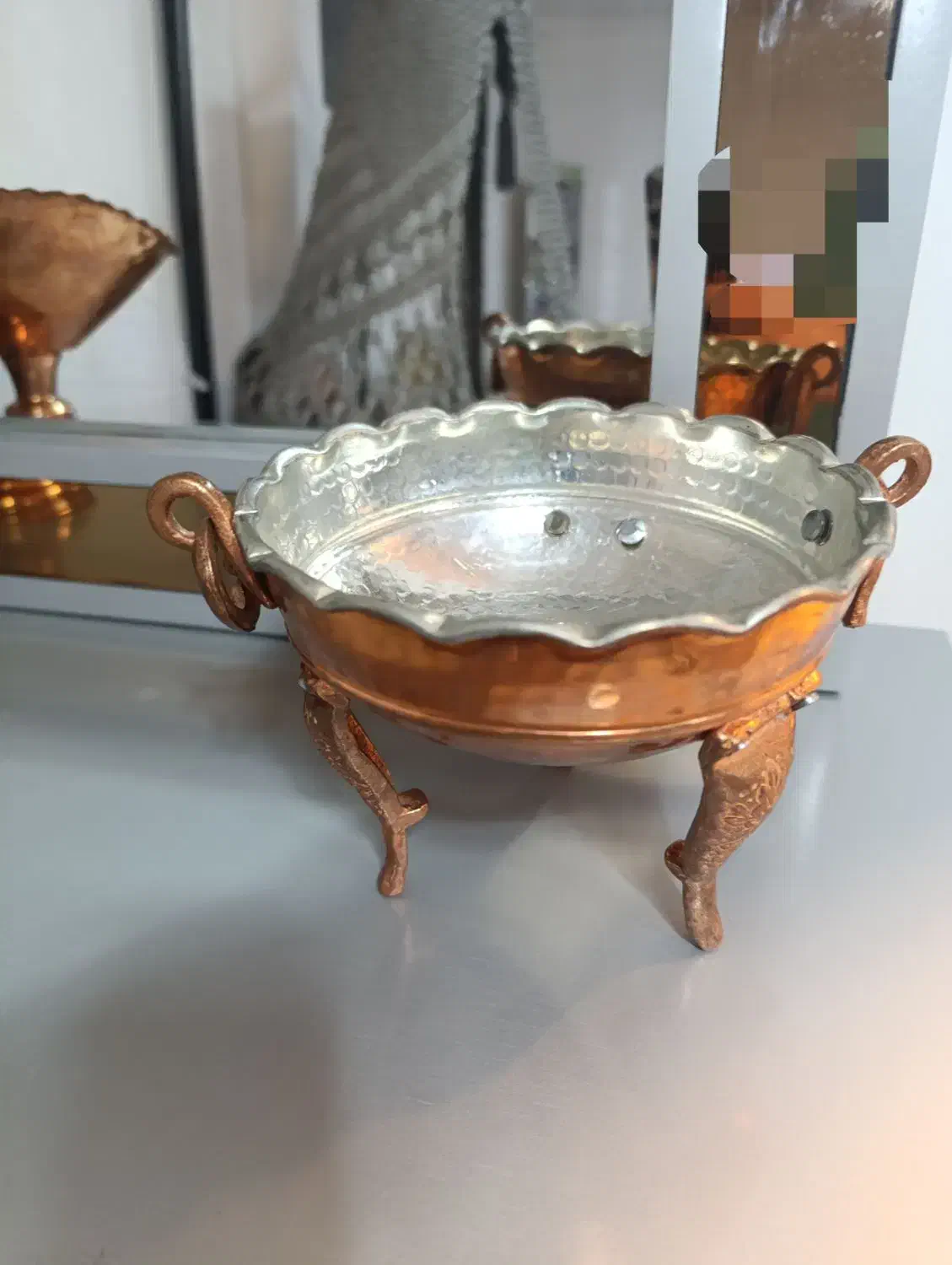 شکلات خوری مس|ظروف سرو و پذیرایی|اهر, |دیوار