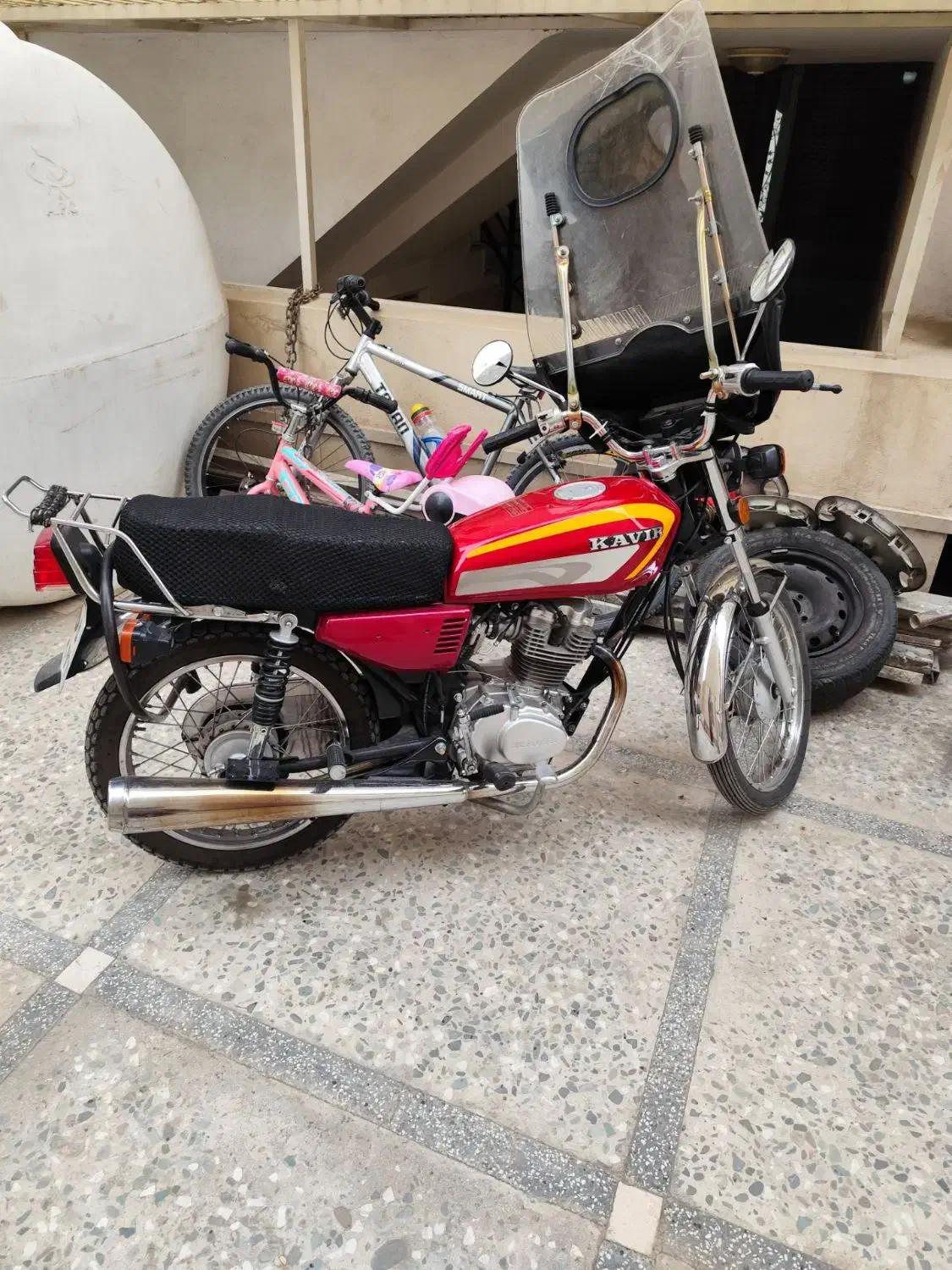 هوندا 125|موتورسیکلت|قدس, شهر‌قدس|دیوار