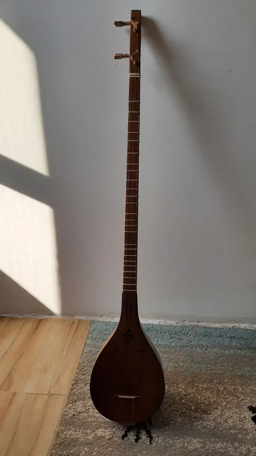 سه تار مفاخری اصل به همراه کیف|سازهای سنتی|لنگرود, |دیوار