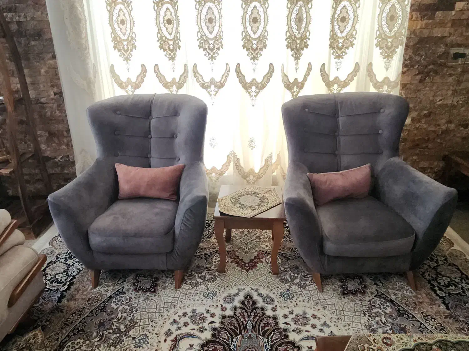 مبلمان ۸ نفره|مبلمان خانگی و میز عسلی|فیروزآباد (فارس), |دیوار