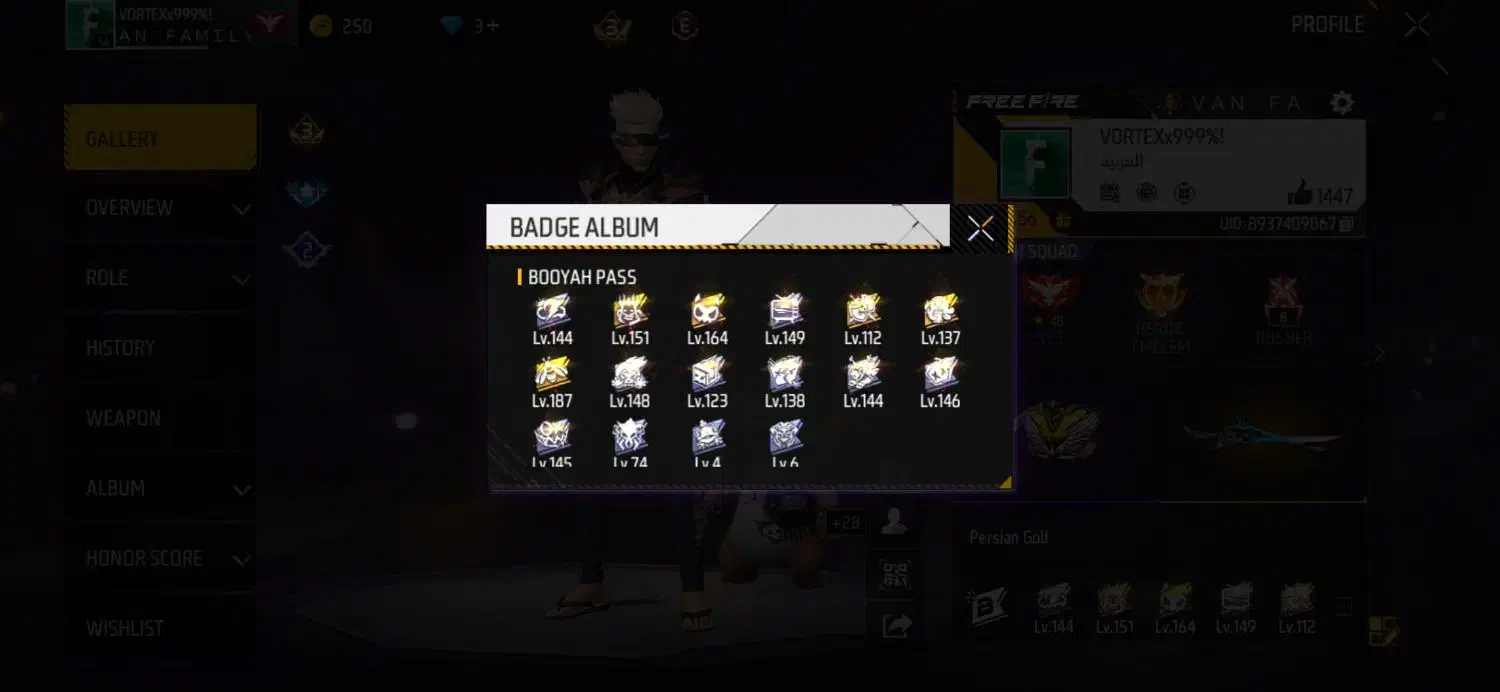 اکانت فری فایر|کنسول، بازی ویدئویی و آنلاین|ایوان, |دیوار