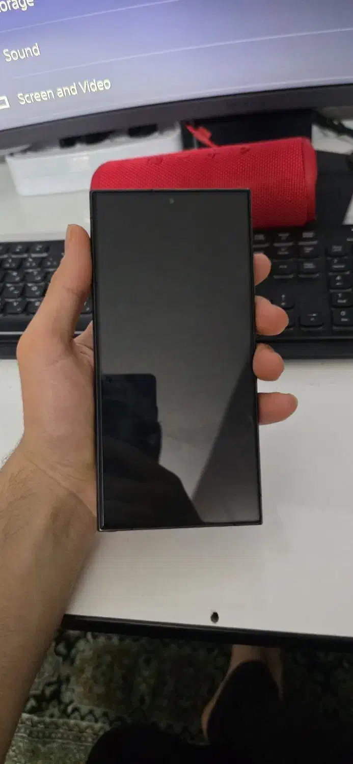 s24 ultra 256 gb مشکی تیتانیوم|موبایل|فولادشهر, C5|دیوار