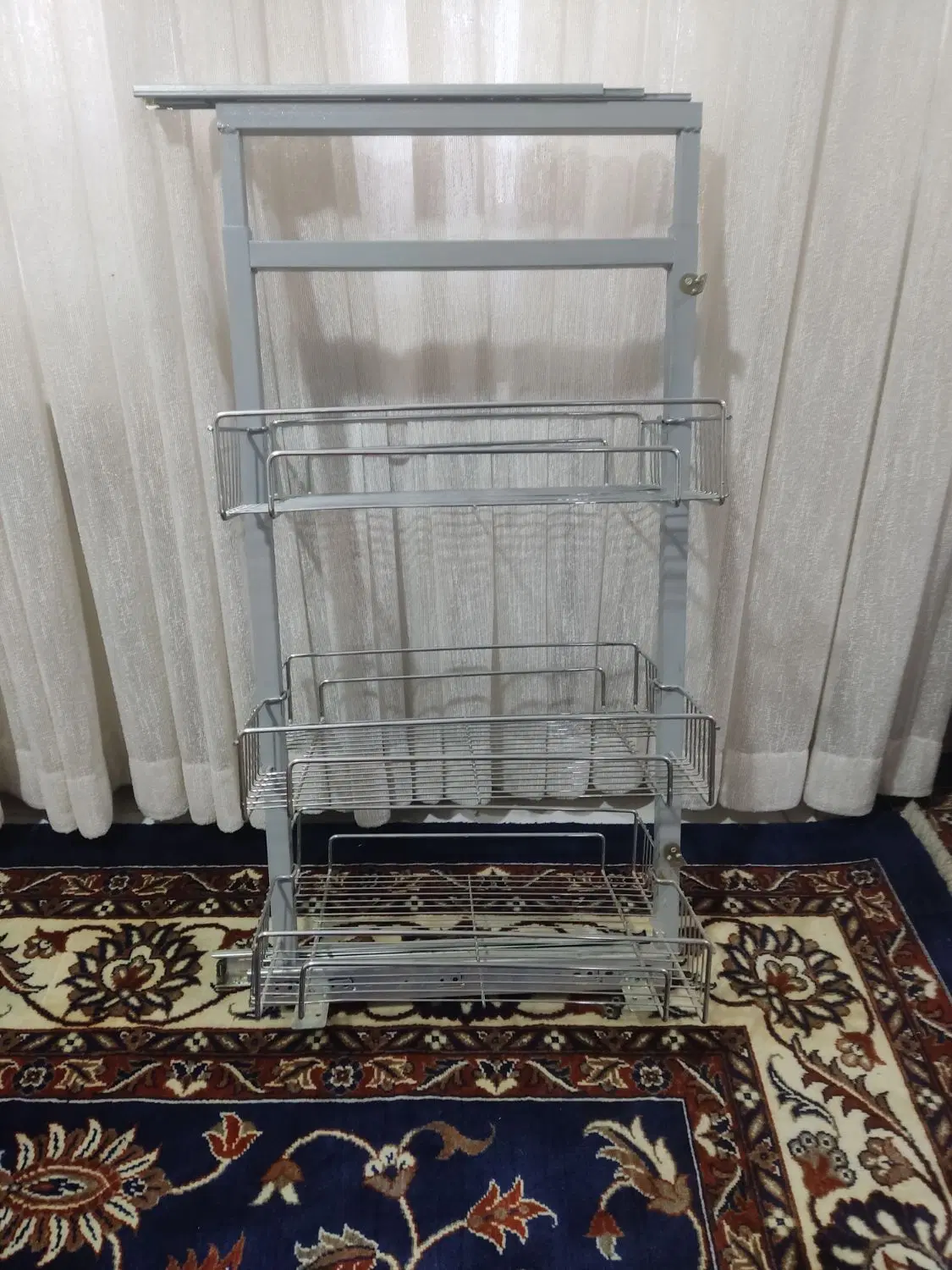 سبد سوپری ریلی کابینت|آب‌چکان و نظم‌دهنده ظروف|تهران, حکیمیه|دیوار