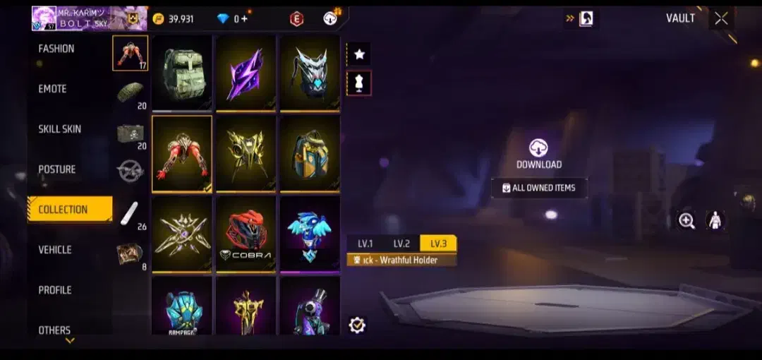 اکانت فری فایر طاق با کالاف|کنسول، بازی ویدئویی و آنلاین|سنندج, |دیوار